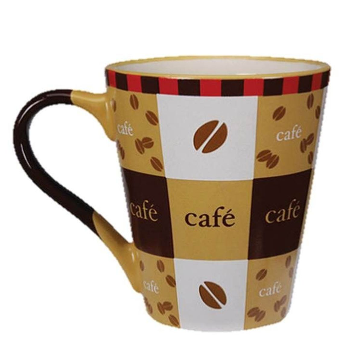 Caneca Cerâmica Pilão 300ml Colorido, marca Yangzi - Foto Principal