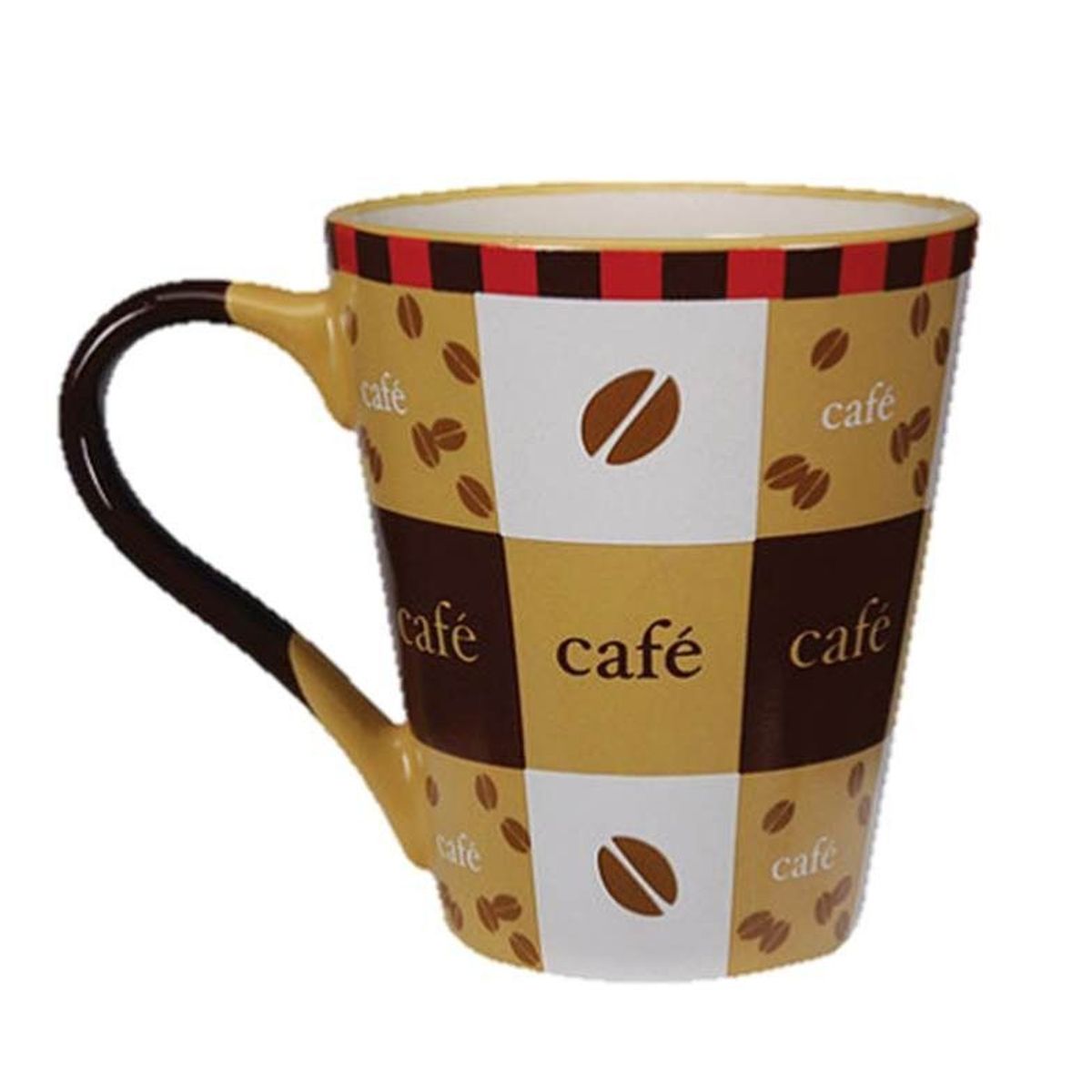 Caneca Cerâmica Pilão 300ml Colorido, marca Yangzi - Foto Principal