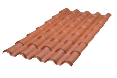 Telha Topline Colonial PVC 230x88cm Vermelho