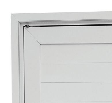 Guarnio Alumnio Branco 216x100xcm Alumifort