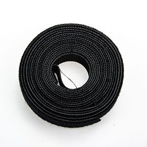 Abracadeira Velcro Dupla Face Rolo 2,5M Preto