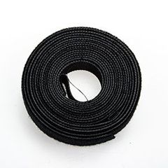 Abracadeira Velcro Dupla Face Rolo 2,5M Preto