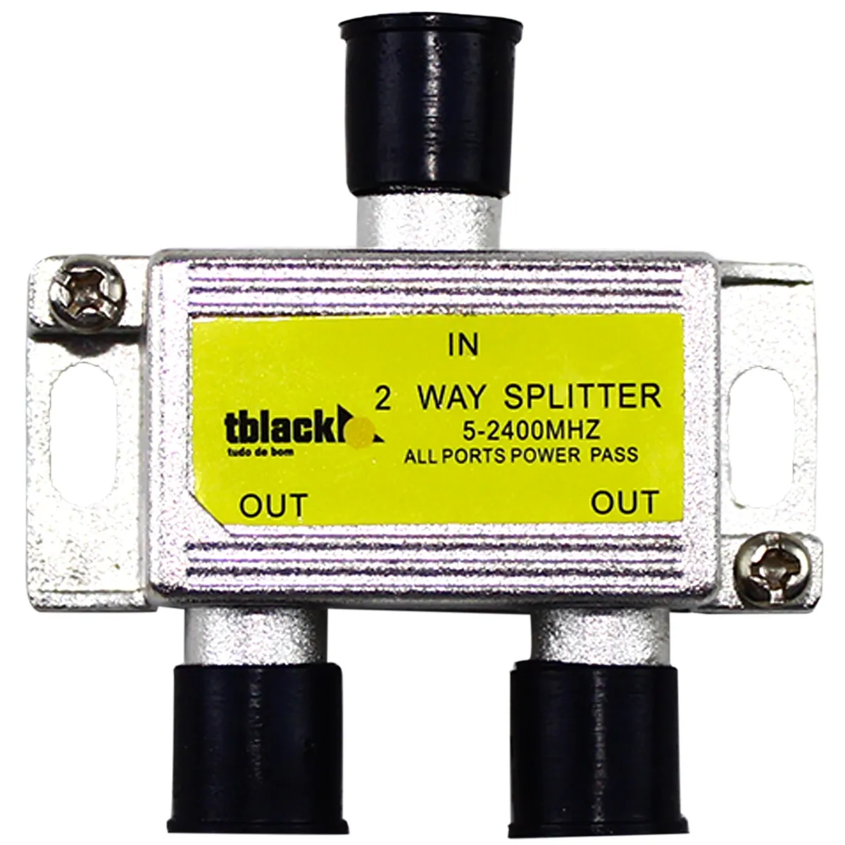 Divisor Antena 2 Saidas 5-2400Mhz, marca Tblack - Foto 2