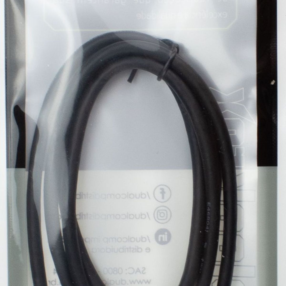 Cabo USB 3.1 Tipo C-M 1m Preto, marca Dualcomp - Foto 2