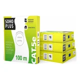 Cabo de Rede CAT.5E CMX Sohoplus 4Px24AWG Caixa com 100m