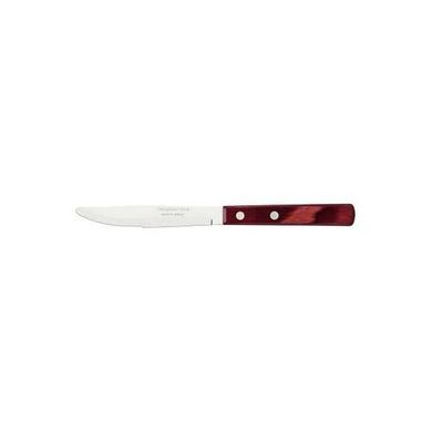 Faca para Churrasco Inox 5 Polywood Vermelha Tramontina