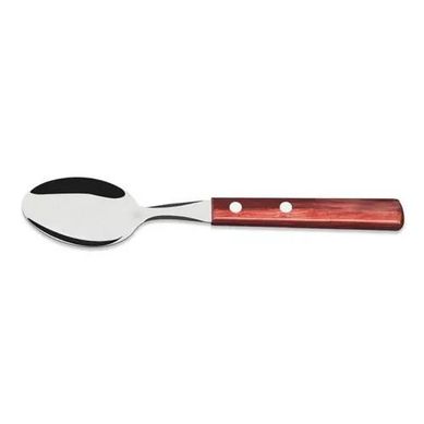 Colher de Mesa Inox Polywood Vermelha Tramontina