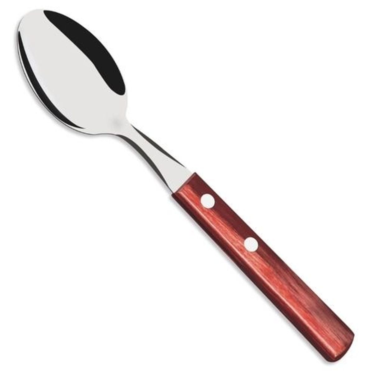Colher de Mesa Inox Polywood Vermelha Tramontina, marca Tramontina - Foto 2