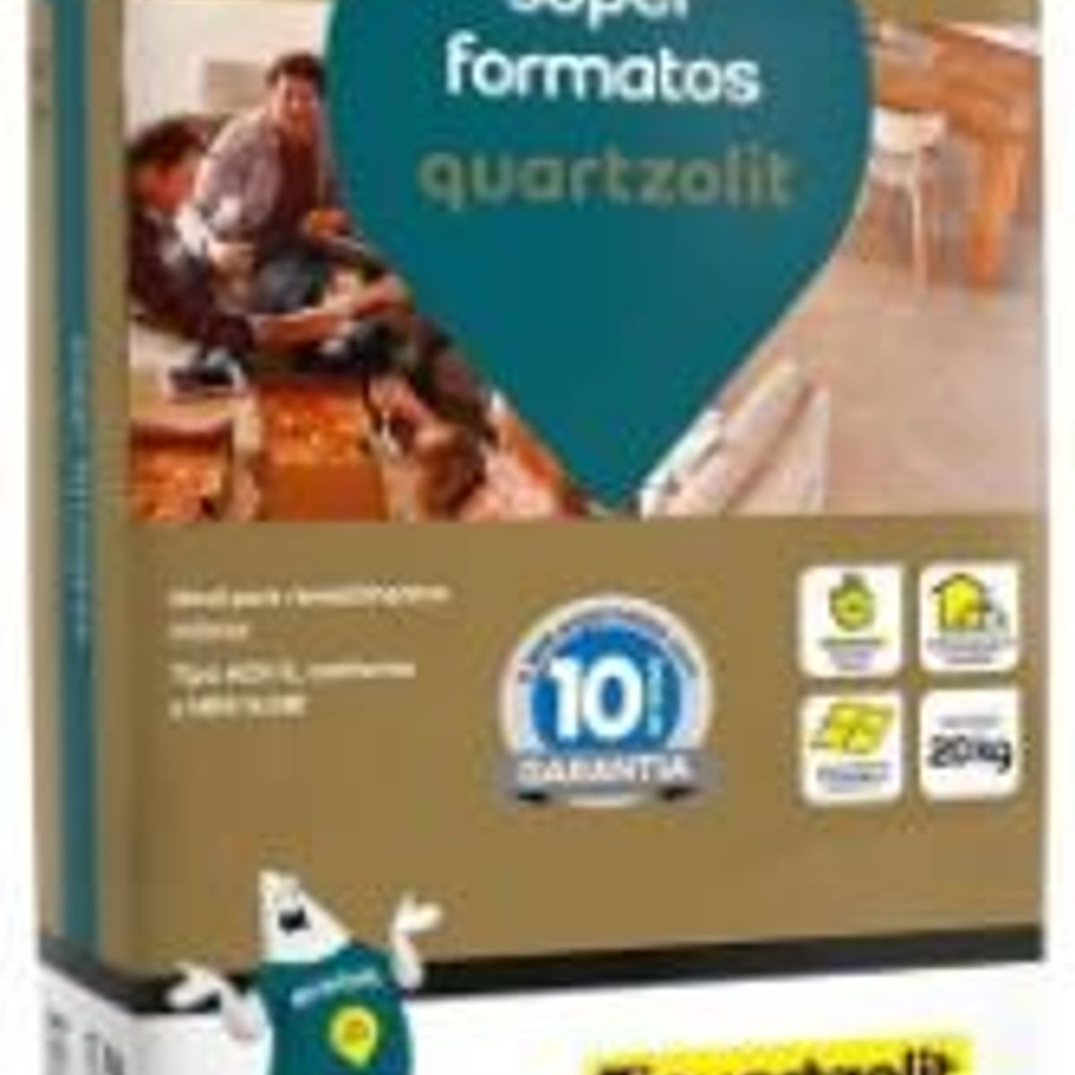 Argamassa Super Formatos 20 Kg - Quartzolit, marca Quartzolit - Foto Principal