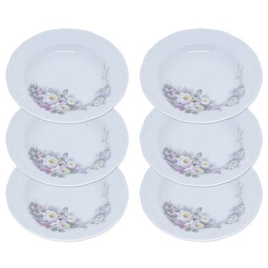 Kit com 6 Pratos Fundos Eterna