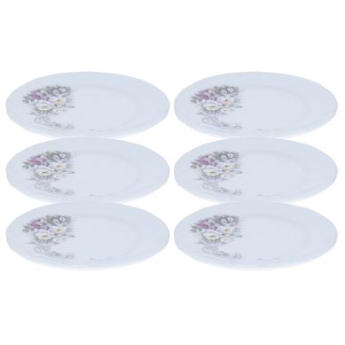 Kit com 6 Pratos de Sobremesa Eterna