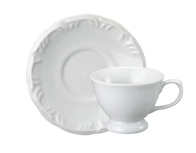 Xcara de Caf com Pires Pomerode Branco