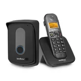 Telefone sem Fio com Ramal Externo Preto TIS 5010 Preto