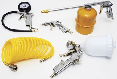 Kit de Acessrios Compressor Tekna 5 Peas Amarelo