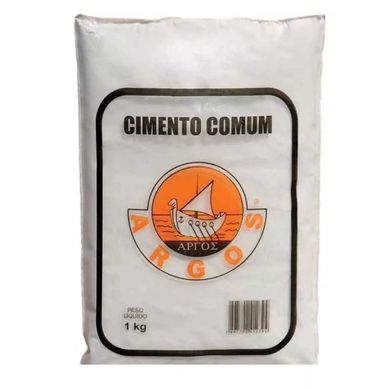 Cimento Comum 1kg Cinza
