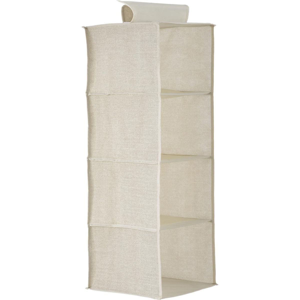 Organizador 4 Prateleiras em Tecido 30x30x84cm, marca Just Home Collection - Foto Principal