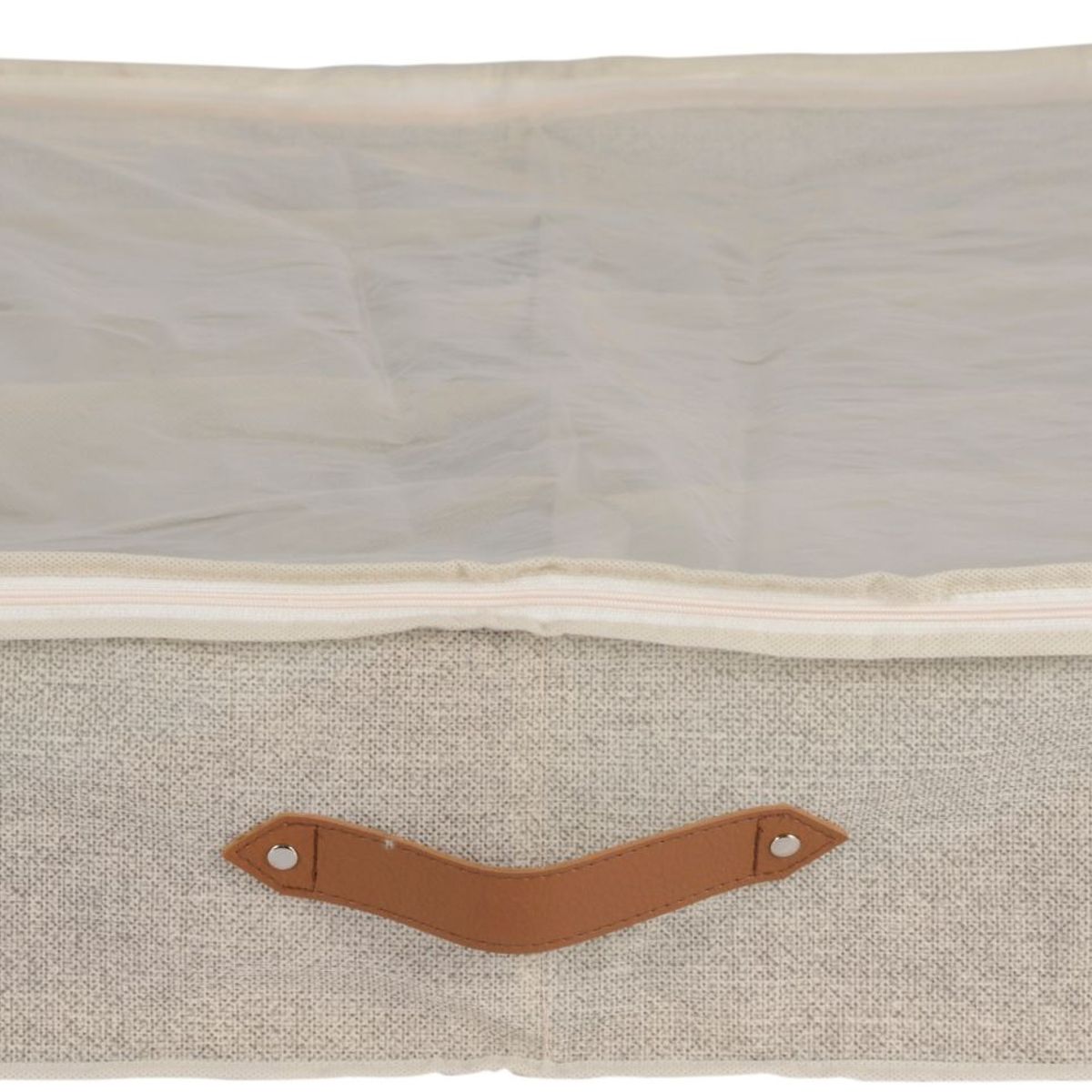 Caixa Organizadora em Tecido 74x58x15cm com 12 Espaços, marca Just Home Collection - Foto 2