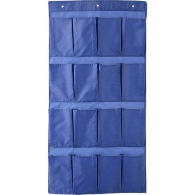 Organizador Vertical para Sapatos com 16 Divisrias Azul