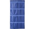 Organizador Vertical para Sapatos com 16 Divisórias Azul