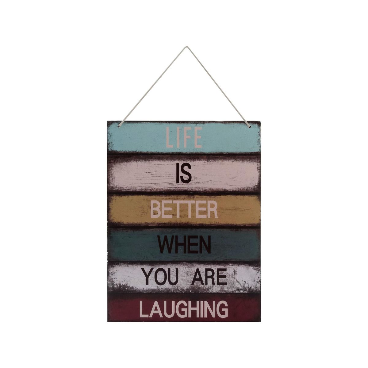 Tela Canvas Inspirar 30x40cm Colorido, marca Just Home Collection - Foto Principal