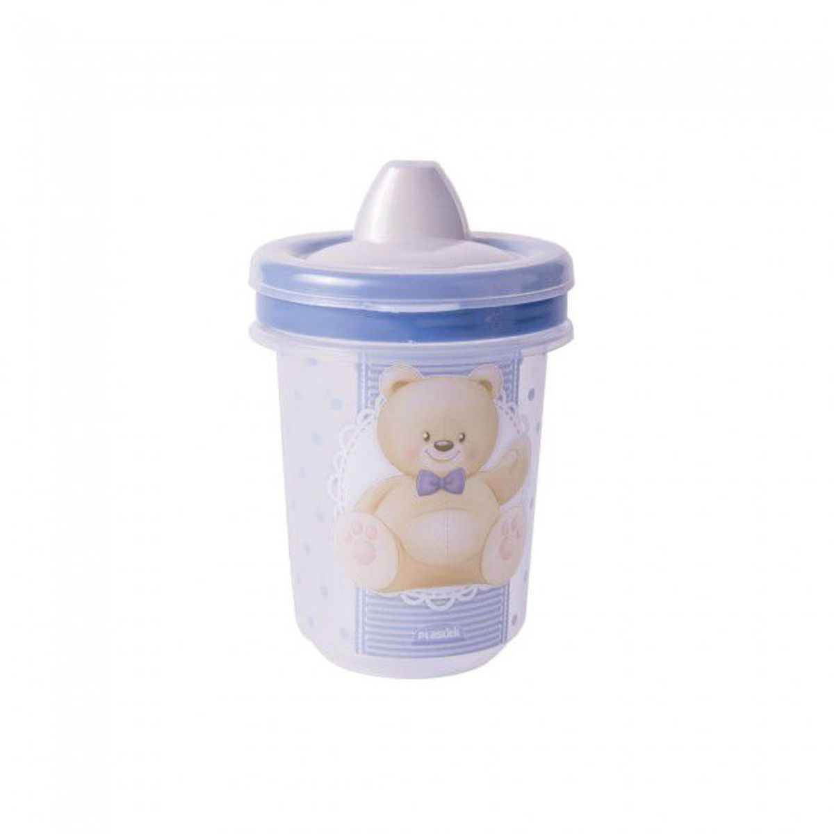 Copo Trio 330ml Urso Azul, marca Plasútil - Foto Principal