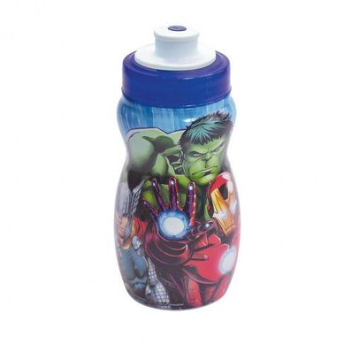 Garrafa Squeeze 300ml Avengers Azul