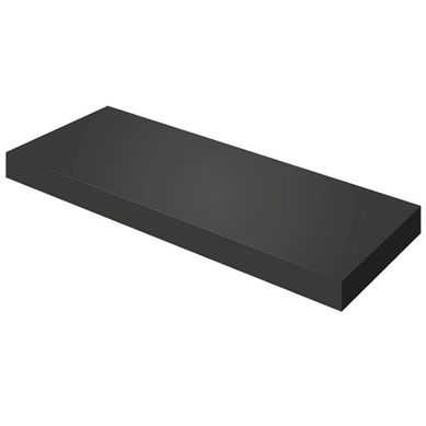 Prateleira com Suporte 25x60x4,0cm Preto