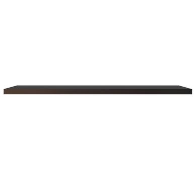 Prateleira com Suporte 25x90x2,5cm Preto