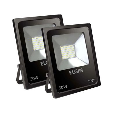 Combo com 2 Refletores IP65 LED 30W 6500K