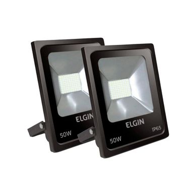 Combo com 2 Refletores IP65 LED 50W 6500K