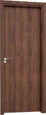 Porta Interna Fechadura Banheiro Alumnio Mogno Direita 215x78x10cm Aluminium