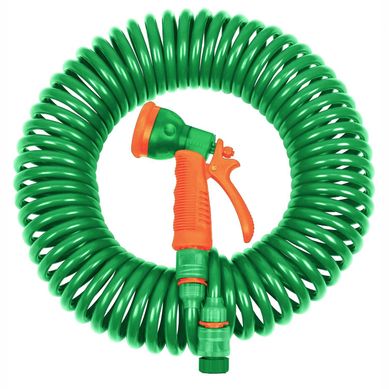 Mangueira Extensvel com Pistola 7 Funes 15m Verde Ergo