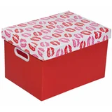 Caixa Organizadora Kiss Grande Vermelho