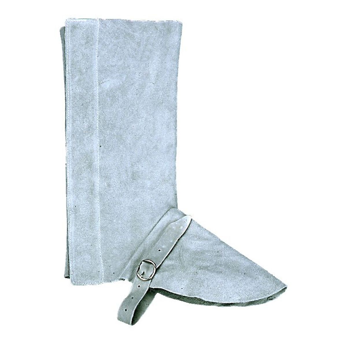 Perneira de Couro com Velcro Cinza, marca Balaska - Foto Principal