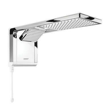 Chuveiro Acqua Duo 220V 7800W  Branco e Cromado