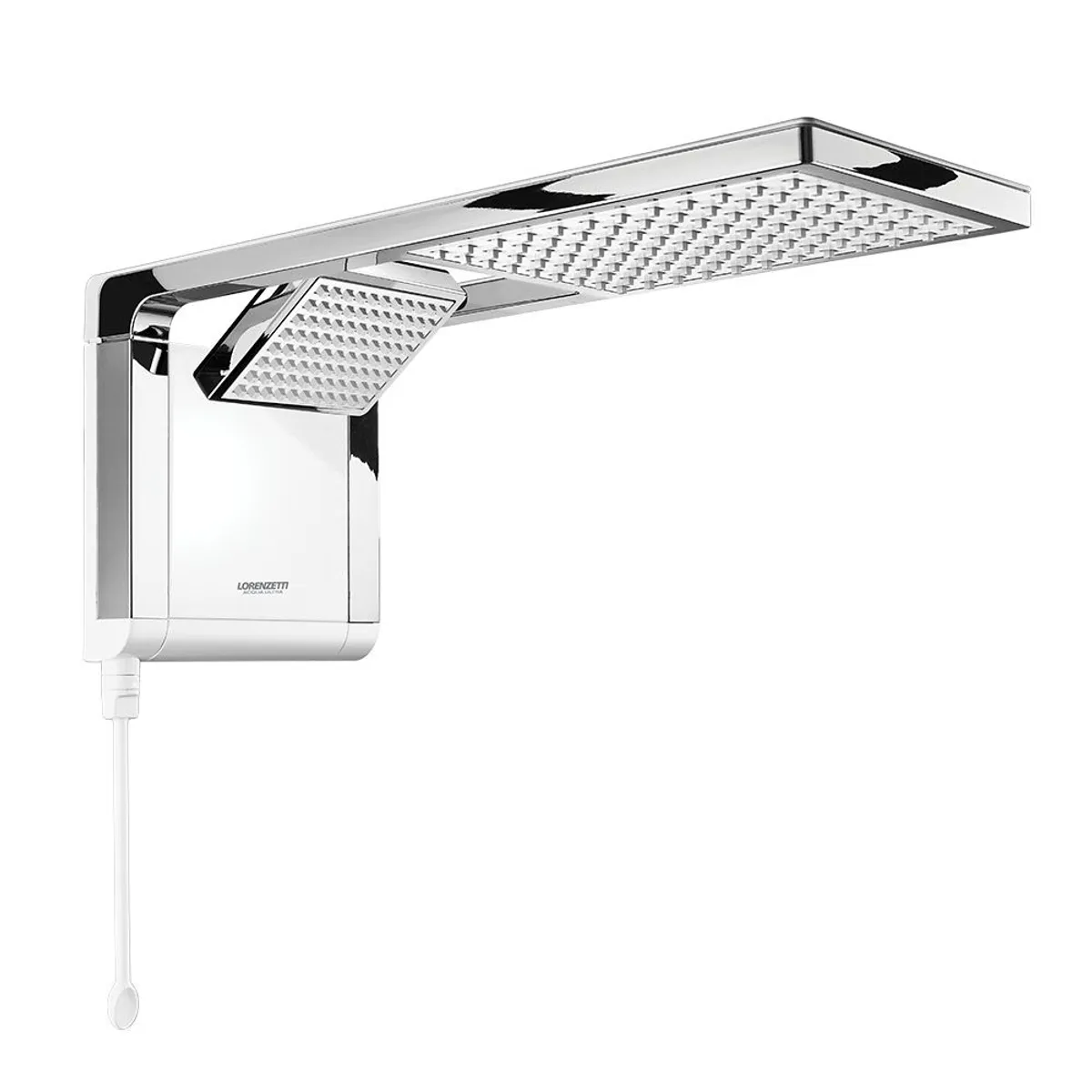 Chuveiro Acqua Duo 220V 7800W Preto e Cromado Lorenzetti, marca Lorenzetti - Foto Principal