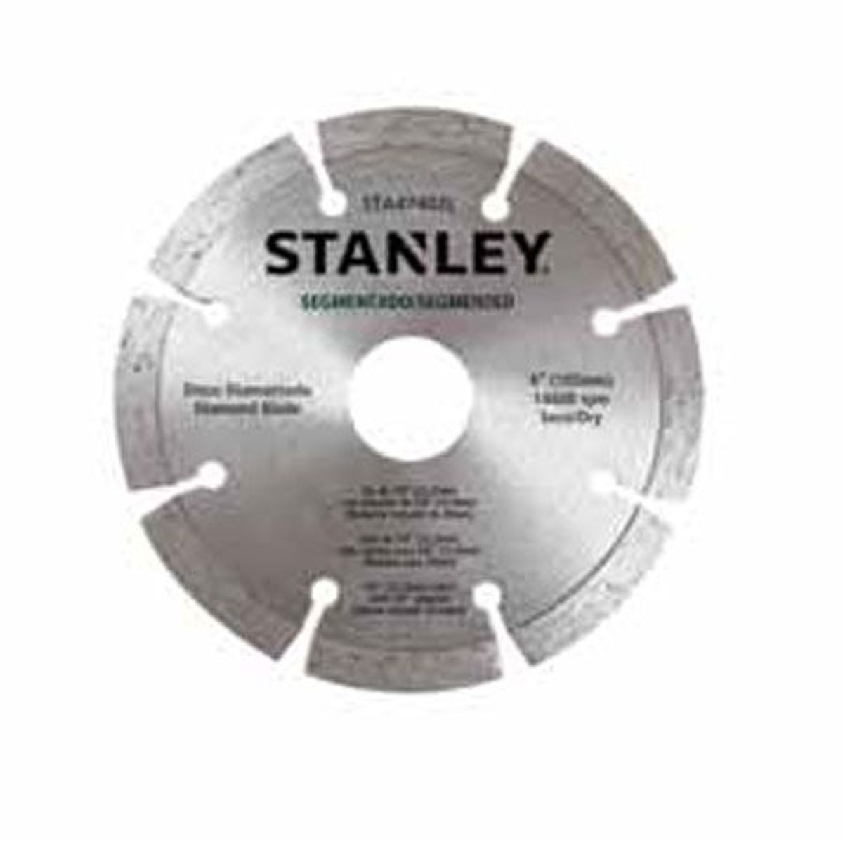 Disco Diamantado Furo 20mm Standard Segmentado 4" 105mm, marca Stanley - Foto Principal