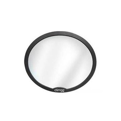 Espelho Retrovisor Redondo para Automvel Preto