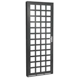 Porta Vidro e Travessa Aço Fundo Primer Cinza Esquerda 215x83x12cm Fortsol