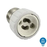Soquete Adaptador de Lâmpada LED de E27 para GU10/GZ10 Bivolt Branco