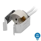 Soquete para Lâmpada LED 8A com Rabicho Branco