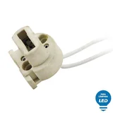 Soquete para Lâmpada LED G9 com Rabicho 2A Branco