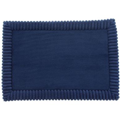 Tapete de Banheiro Borde 43x61cm Azul