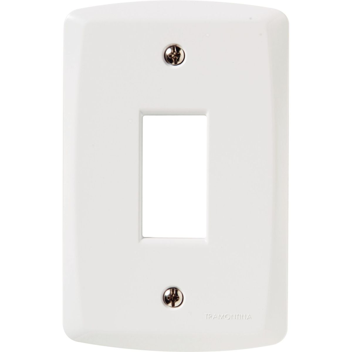 Placa Lux2 Branca 4X2 1 Posto, marca Tramontina - Foto Principal