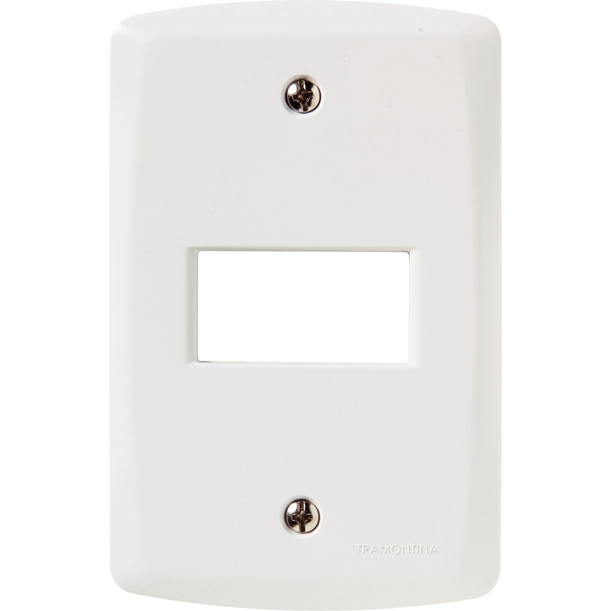 Placa Lux2 Branca 4X2 1 Posto, marca Tramontina - Foto Principal