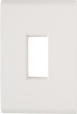 Placa Liz Branca 4X2 1 Posto
