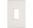Placa Liz Branca 4X2 1 Posto