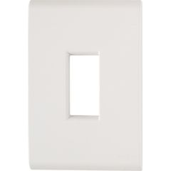 Placa Liz Branca 4X2 1 Posto