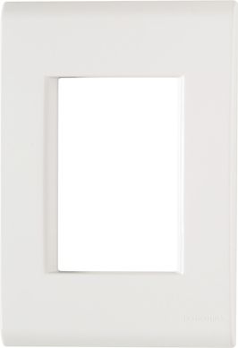Placa Liz Branca 4X2 3 Postos