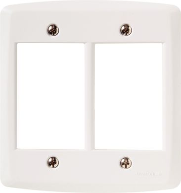 Placa Lux2 Branca 4X4 6 Postos